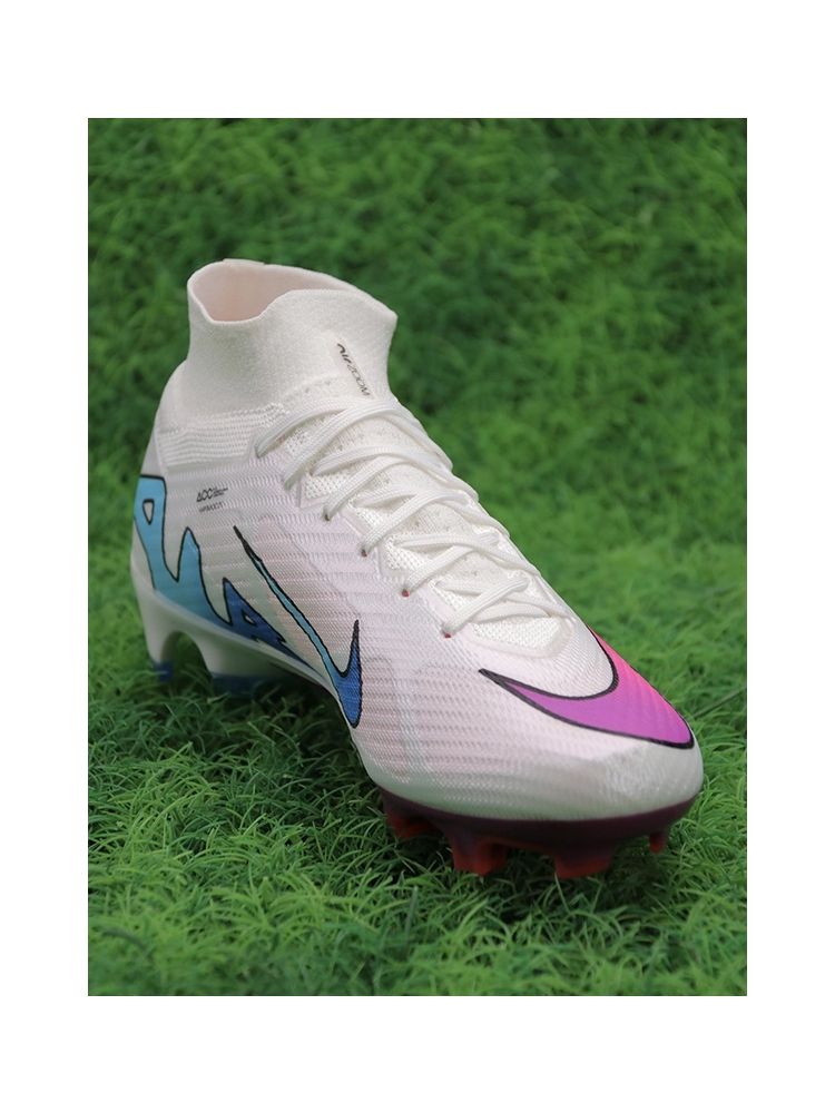 Nike Air Zoom Mercurial Superfly 9 Elite FG - White/Pink