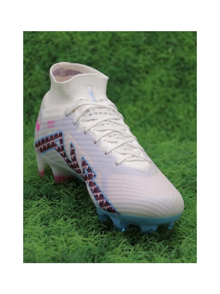 Nike Air Zoom Mercurial Superfly 9 Elite FG - Blast Pack - White/Baltic Blue/Pink Blast