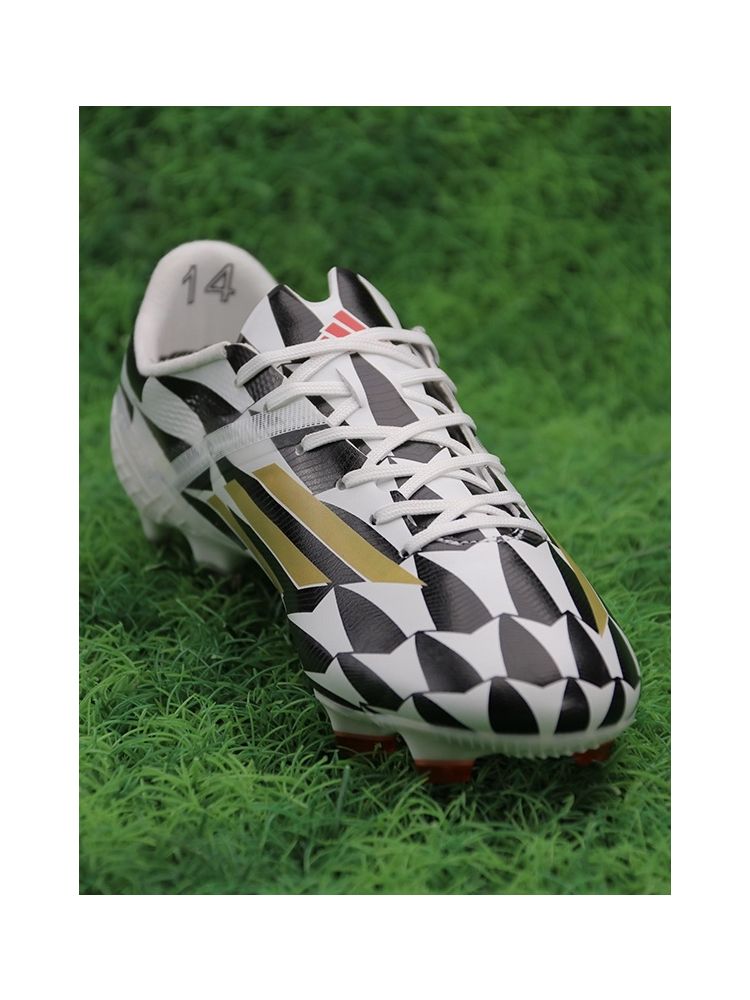 adidas Adizero F50 IV FG World Cup Battle Pack - White/Gold Metallic