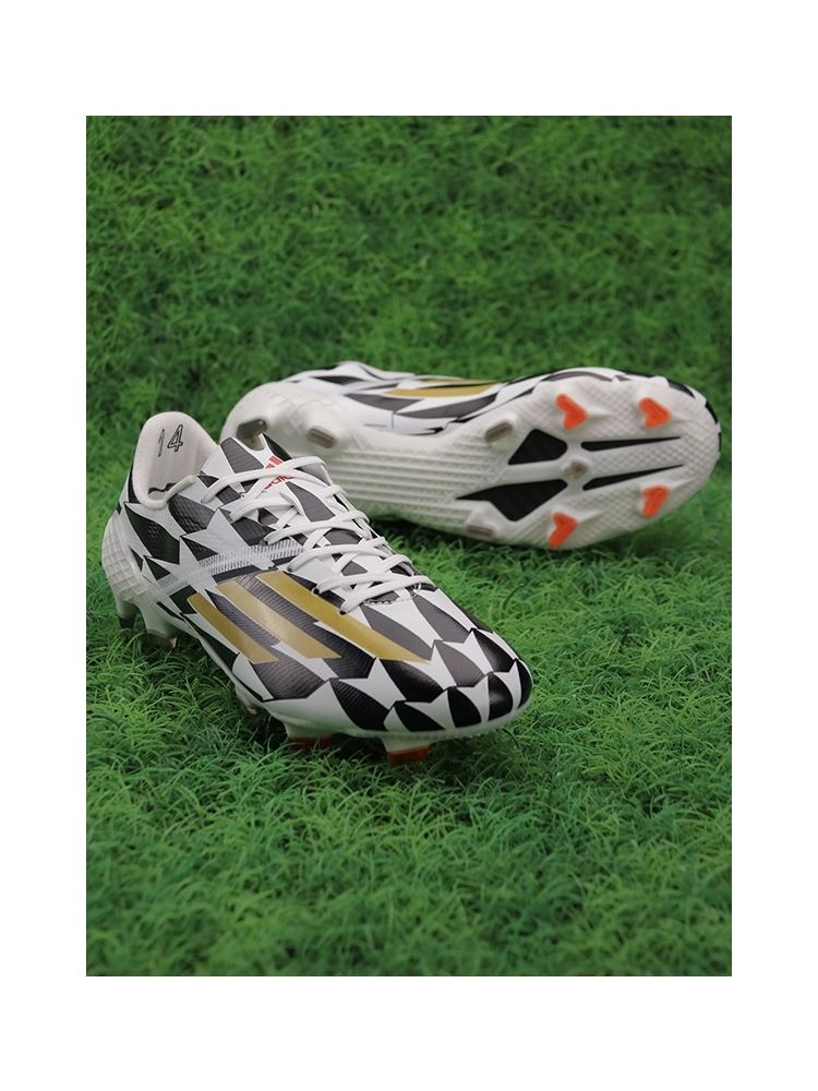 adidas Adizero F50 IV FG World Cup Battle Pack - White/Gold Metallic