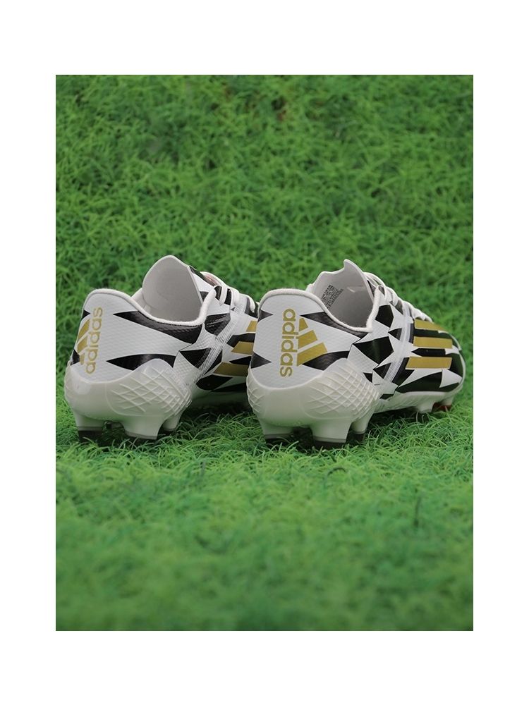 adidas Adizero F50 IV FG World Cup Battle Pack - White/Gold Metallic