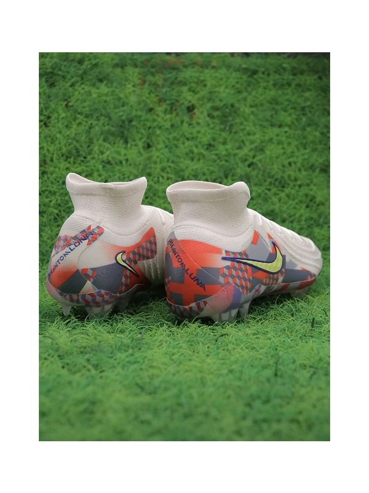 Nike Phantom Luna II Elite FG Barna - White/Lite Zitron