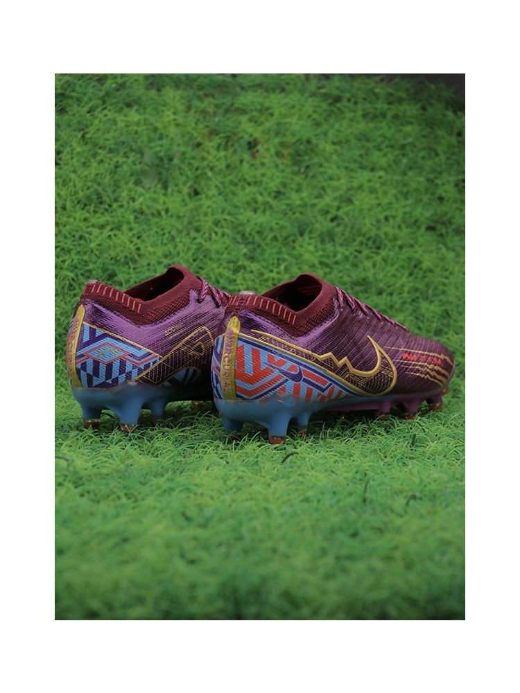 Nike Air Zoom Mercurial Vapor 15 Elite AG-Pro Mbappé - Dark Beetroot/Mtlc Vivid Gold