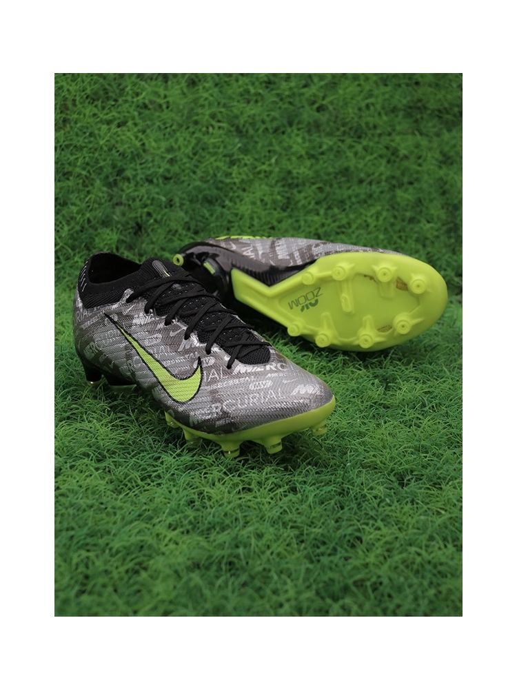 Nike Air Zoom Mercurial Vapor 15 Elite AG-Pro XXV - Metallic Silver/Volt/Black