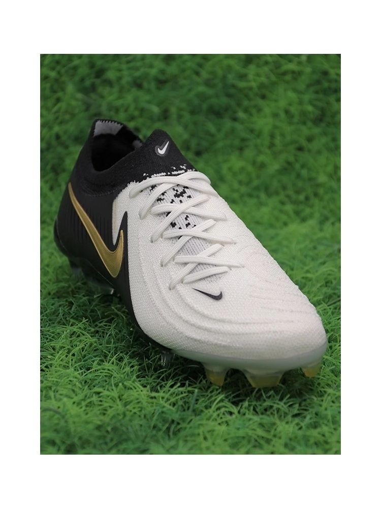 Nike Phantom GX II Elite FG - White/Black/Gold
