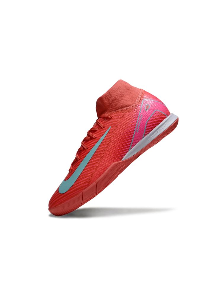 Nike Air Zoom Mercurial Superfly 10 Elite IC Ember Glow Aurora Green