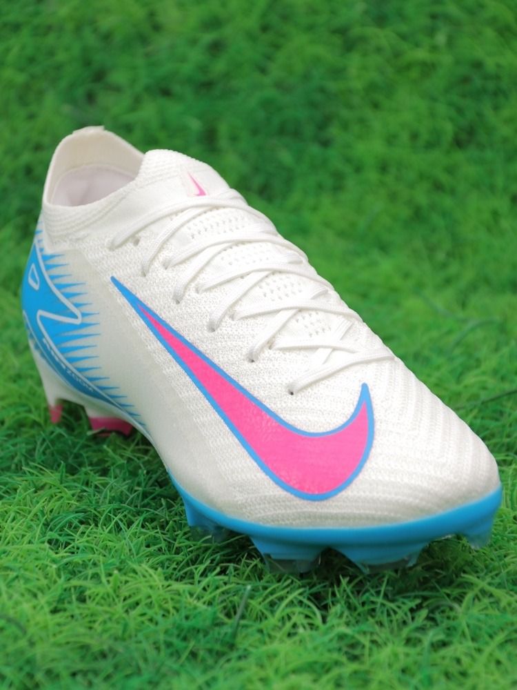 Nike Air Zoom Mercurial Vapor 16 Elite FG White Pink Blue