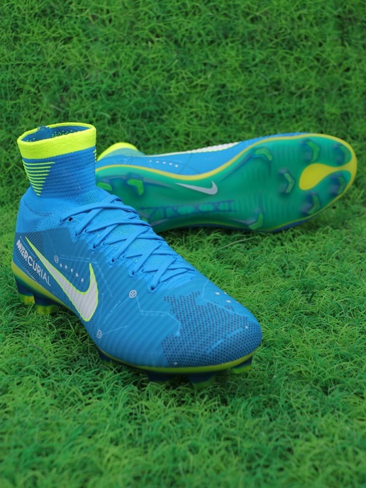 Nike Mercurial Superfly V NJR FG Blue Orbit - Blue Orbit/Green
