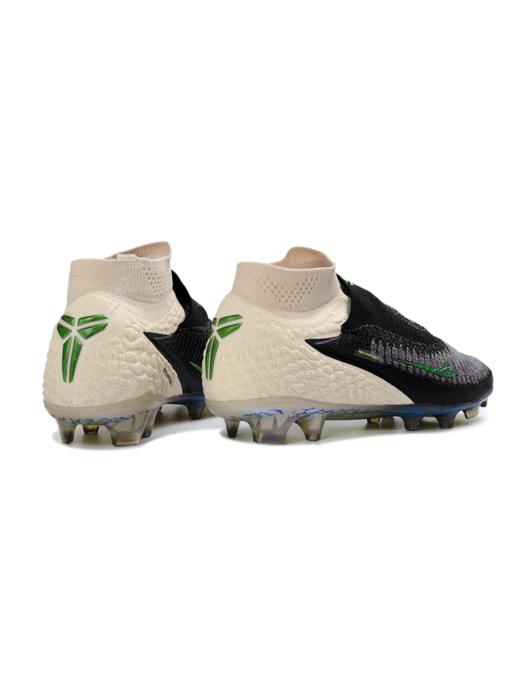 Nike Phantom 6 Elite High Cut FG Black Mamba - White/Black/Green