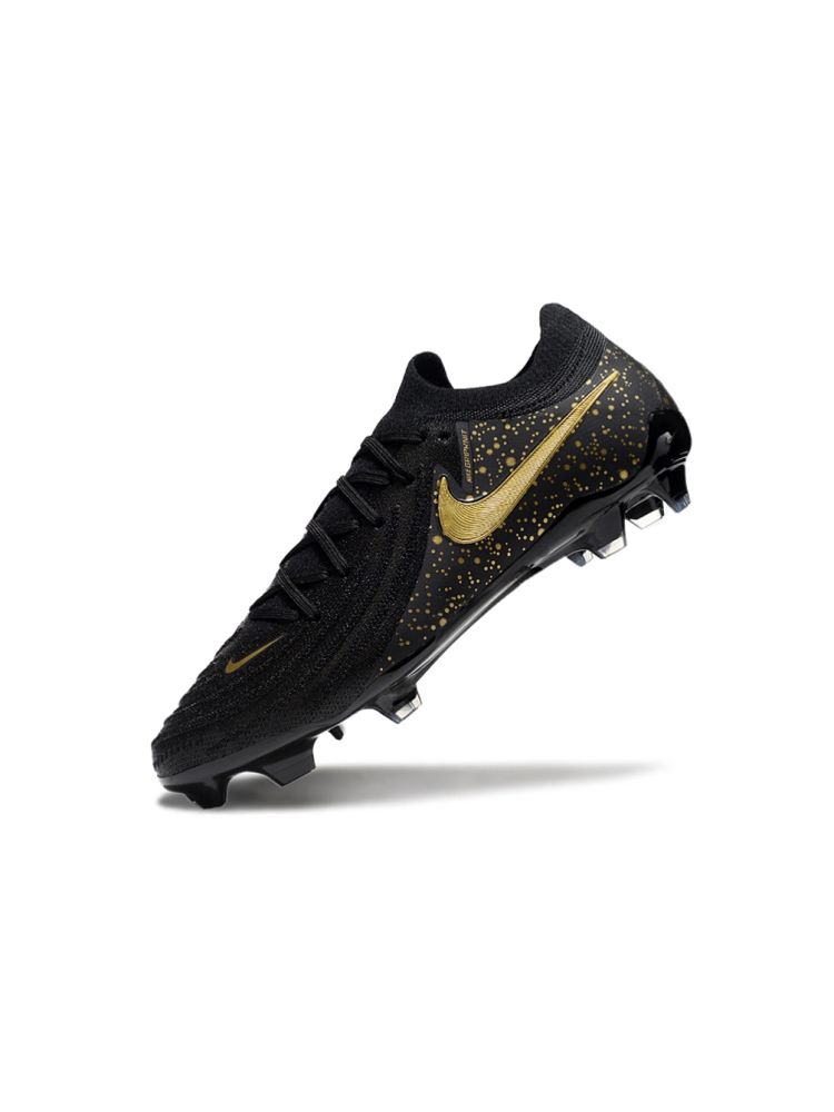 Nike Phantom GX II Elite FG Black Metallic Vivid Gold