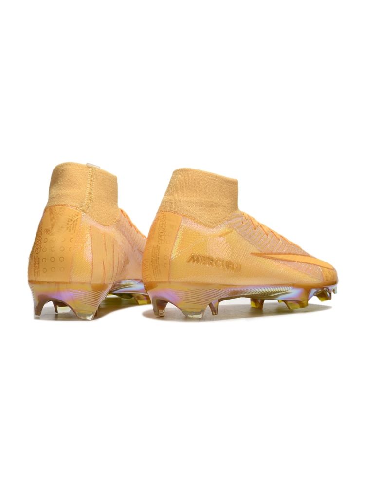 Nike Zoom Mercurial Superfly 10 Elite FG Gold Metallic