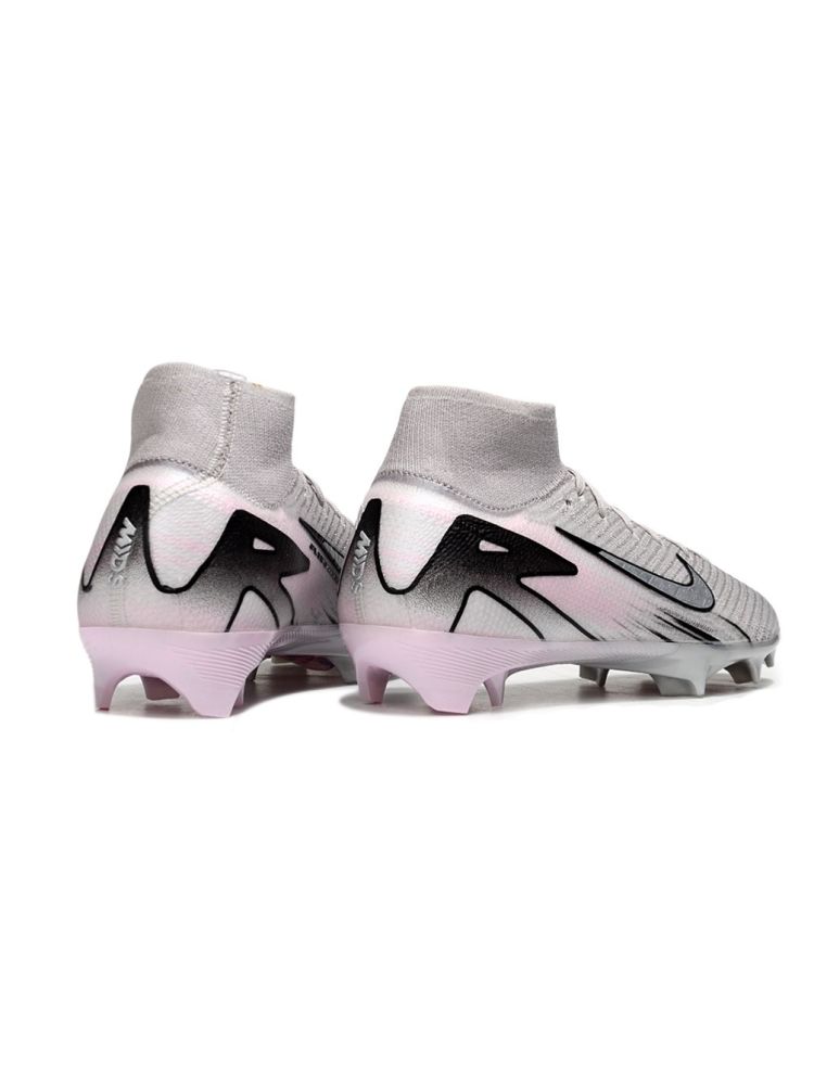Nike Air Zoom Mercurial Superfly 10 Elite MDS FG Metallic Silver Black
