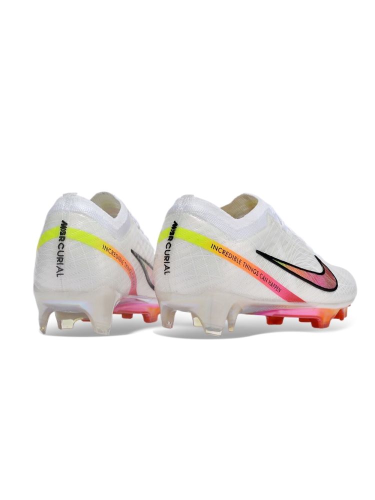 Nike Air Zoom Mercurial Vapor 15 Elite FG - Marcus Rashford - White/Black/Red