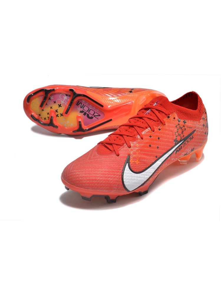 Nike Air Zoom Mercurial Vapor 15 Elite MDS FG - Light Crimson/Pale Ivory/Bright Mandarin