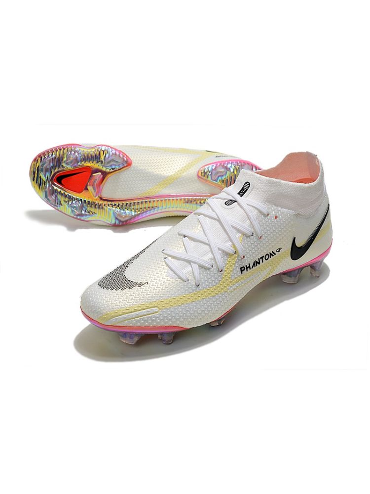 Nike Phantom GT 2 Elite DF FG Rawdacious - White/Black/Bright Crimson/Pink Blast