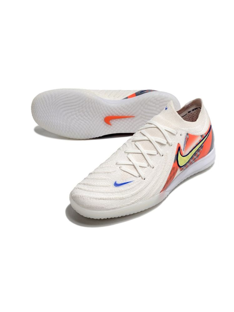 Nike Phantom GX II Elite IC Barna - White/Lite Zitron