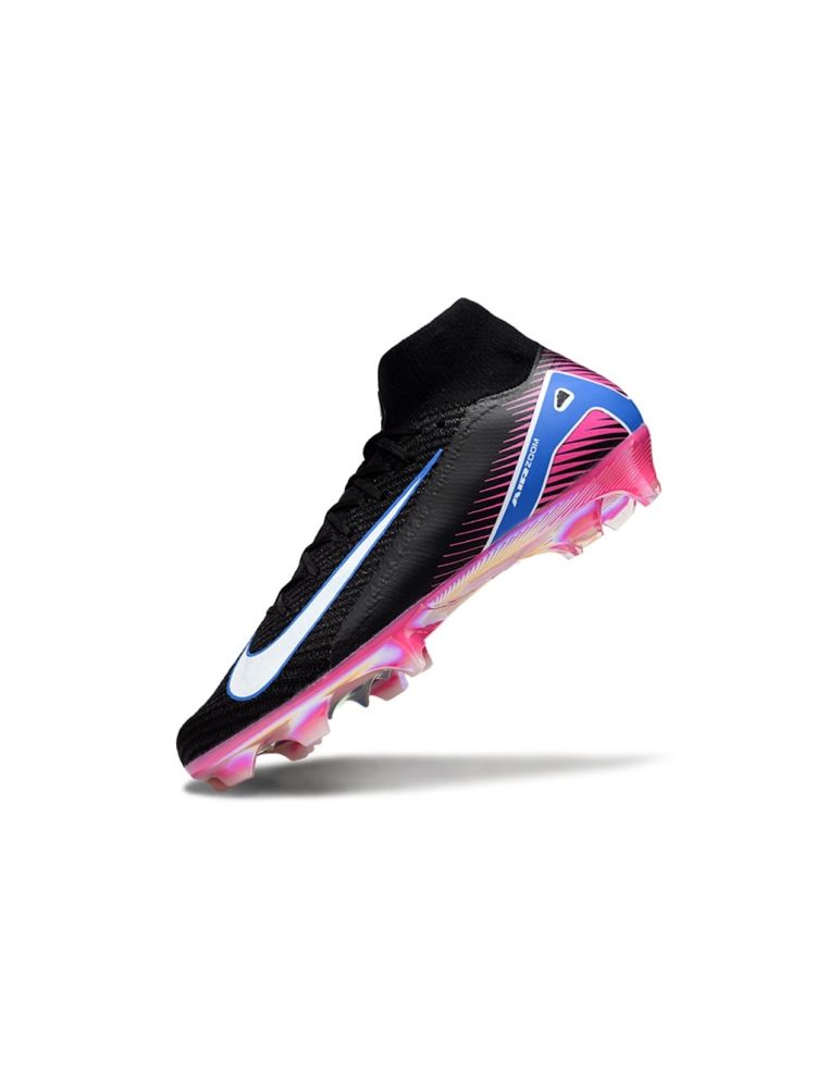 Nike Zoom Mercurial Superfly 10 Elite FG Black White Pink