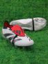 adidas Predator Elite Fold-over Tongue FG White Black Red