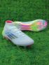 adidas Womens F50 Elite Mid FG - Almost Blue/Semi Lucid Blue/Semi Solar Yellow