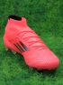 adidas Womens F50 Elite Mid FG - Turbo/Aurora Black/Platin Met