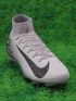 Nike Air Zoom Mercurial Superfly 10 Elite FG Grey Black