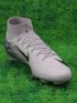 Nike Air Zoom Mercurial Superfly 10 Elite FG Grey Black