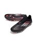 2025 adidas F50 Elite Laceless FG Core Black Iron Metal Lucid Red