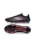 2025 adidas F50 Elite Laceless FG Core Black Iron Metal Lucid Red