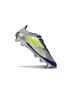 2025 adidas F50 Elite SG-Pro Silver Metallic Solar Yellow Lucid Blue
