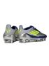 2025 adidas F50 Elite SG-Pro Silver Metallic Solar Yellow Lucid Blue