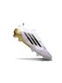 2025 adidas F50 Event Laceless Elite FG White Black Metallic Gold