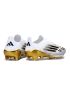 2025 adidas F50+ Event LightStrike Elite FG White Black Metallic Gold