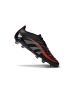 2025 adidas Predator Elite FG Black Grey Four Lucid Red