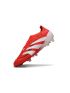 2025 adidas Predator Elite Laceless FG Lucid Red White Black