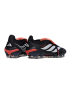 adidas 26 Predator Elite Tongue FG Immortal DNA - Black Pack Black White Red