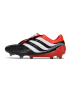 Adidas Predator Precision FG Core Black Cloud White Collegiate Red