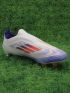 adidas F50 Elite Laceless FG Advancement - Footwear White/Solar Red/Lucid Blue