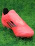 adidas F50 Elite Laceless FG Vivid Horizon - Turbo/Aurora Black/Platin Metallic