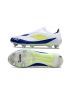adidas F50 Elite Laceless SG White Blue Volt