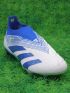 Adidas Predator Elite Laceless FG White Blue Green