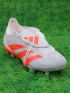 adidas Predator Elite Tongue FG Gray Crimson White