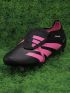 adidas Predator Elite Fold-over Tongue FG - Black/Pink