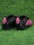 adidas Predator Elite Fold-over Tongue FG - Black/Pink