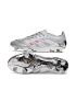 adidas Predator Elite x Bellingham FG - Silver Metallic/Legacy Burgundy/Maroon