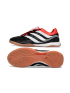 adidas Predator Precision IN Core Black Silver Metallic Vivid Red