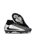 Nike Air Zoom Mercurial Superfly 10 Elite FG Black Silver