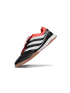 adidas Predator Precision IN Core Black Silver Metallic Vivid Red