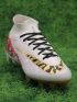 Nike Air Zoom Mercurial Superfly 9 Elite FG x Marcus Rashford - White/Gold/Black/Red