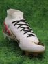 Nike Air Zoom Mercurial Superfly 9 Elite FG x Marcus Rashford - White/Gold/Black/Red