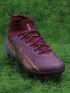Nike Air Zoom Mercurial Superfly 9 Elite KM AG-Pro - Dark Beetroot/Mtlc Vivid Gold